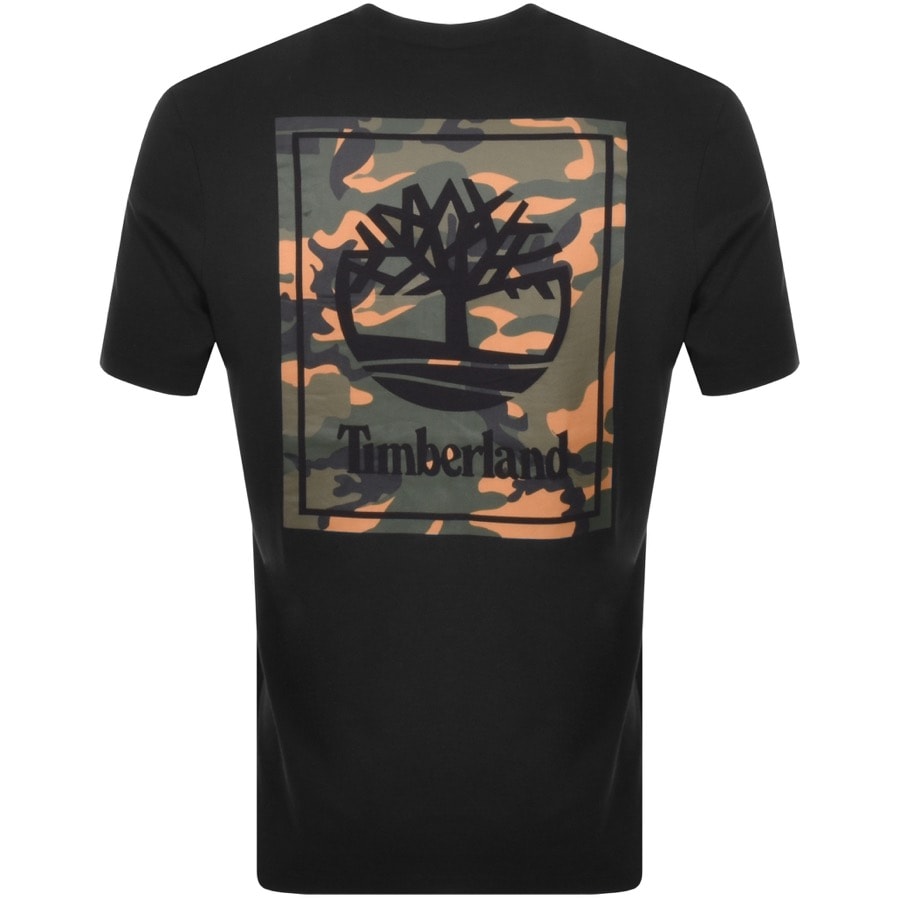 Alternative Image for ProductTimberland Back Logo T Shirt Black2